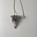 Pendulums: Ruby Zoisite (UV Reactive), Rainbow Moonstone, Dream Amethyst