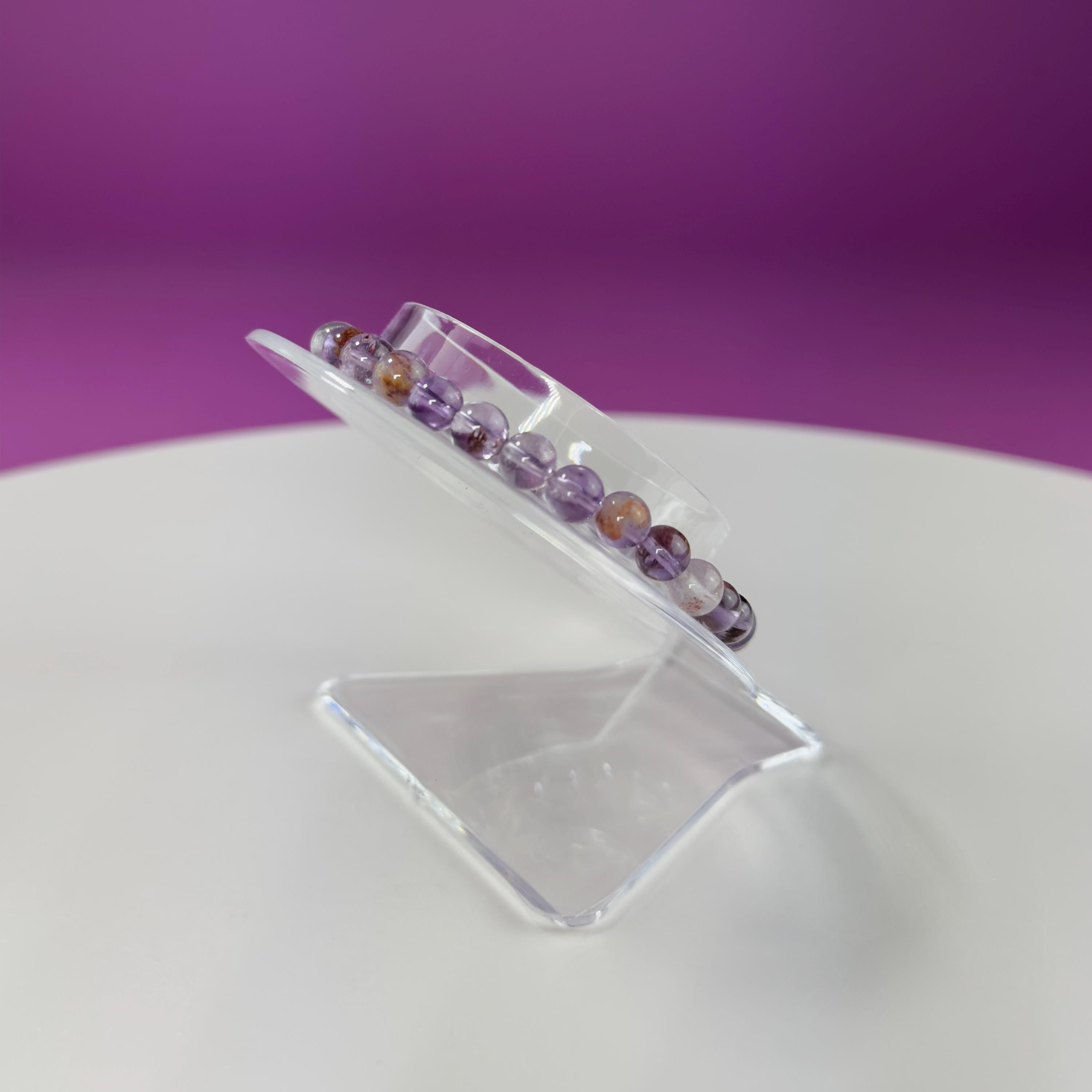 Super Seven Bracelet-6 Millimeter Beads