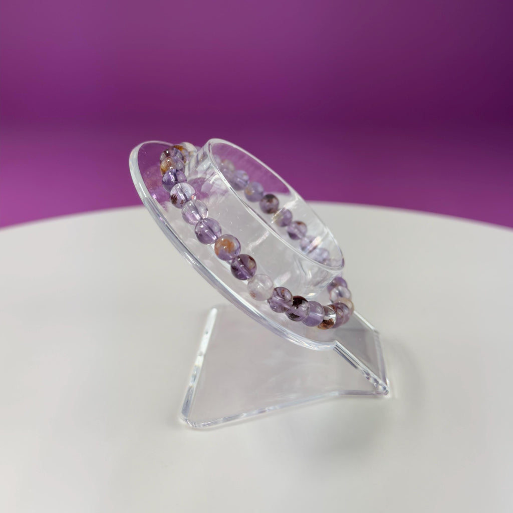 Super Seven Bracelet-6 Millimeter Beads