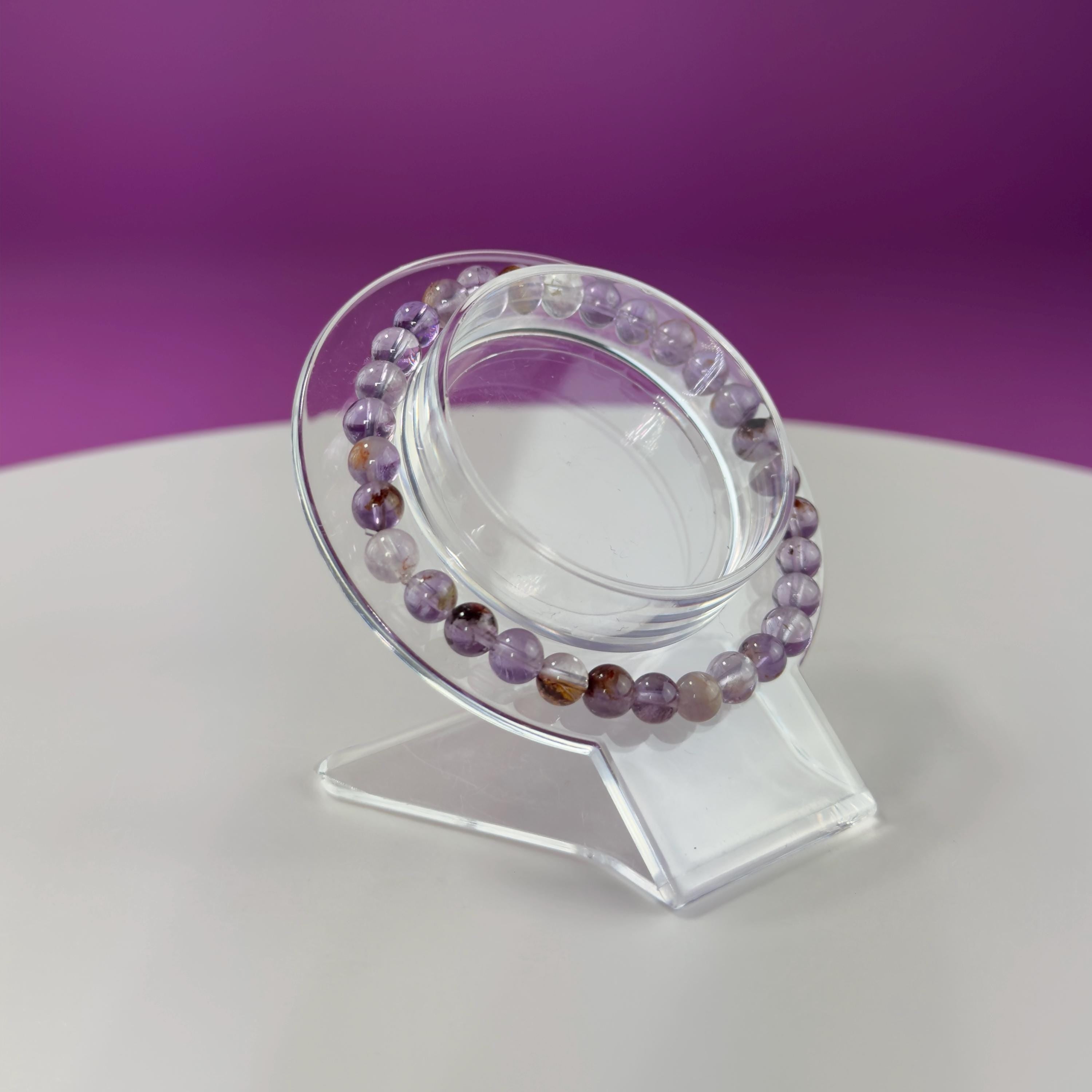 Super Seven Bracelet-6 Millimeter Beads