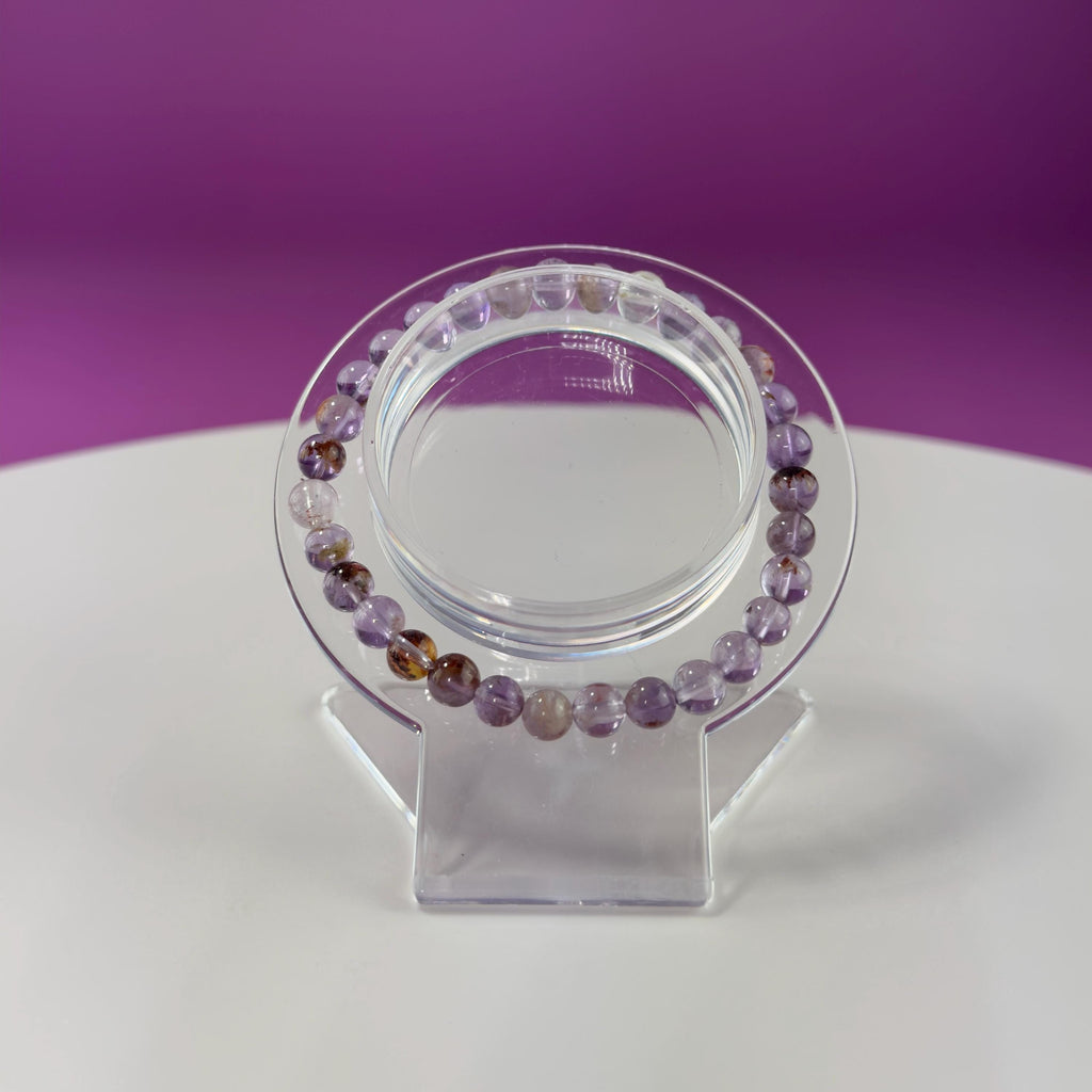 Super Seven Bracelet-6 Millimeter Beads