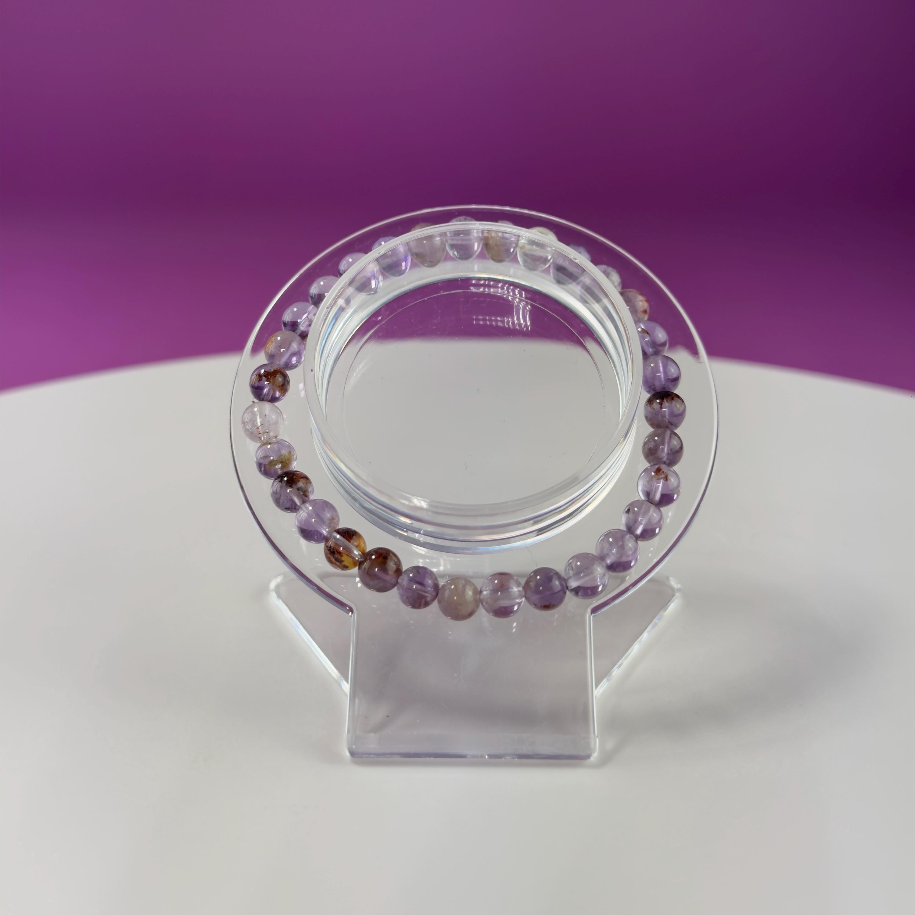 Super Seven Bracelet-6 Millimeter Beads