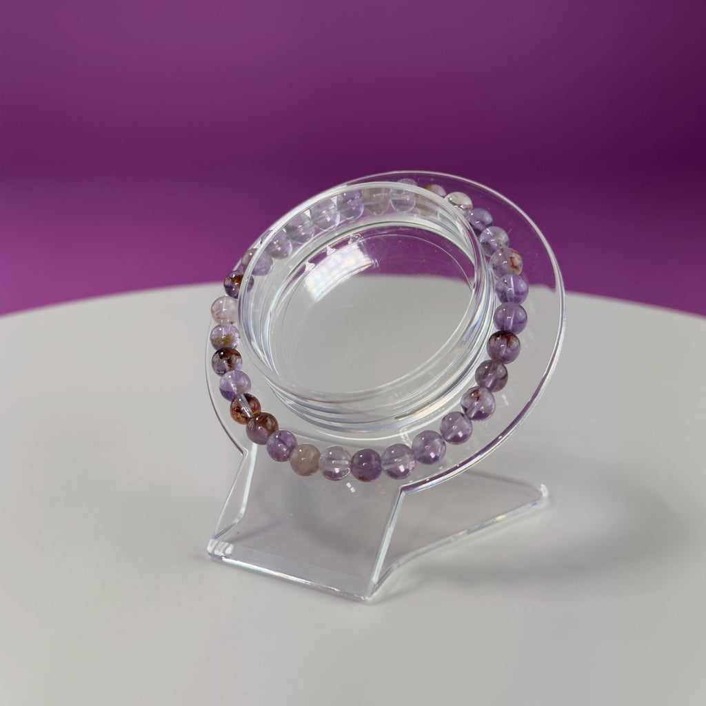 Super Seven Bracelet-6 Millimeter Beads