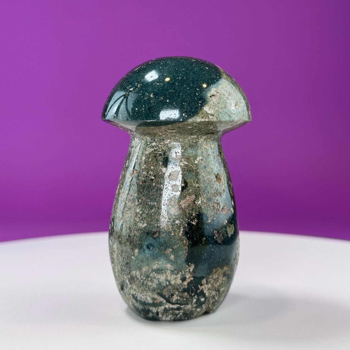 Jasper Mushroom Carving