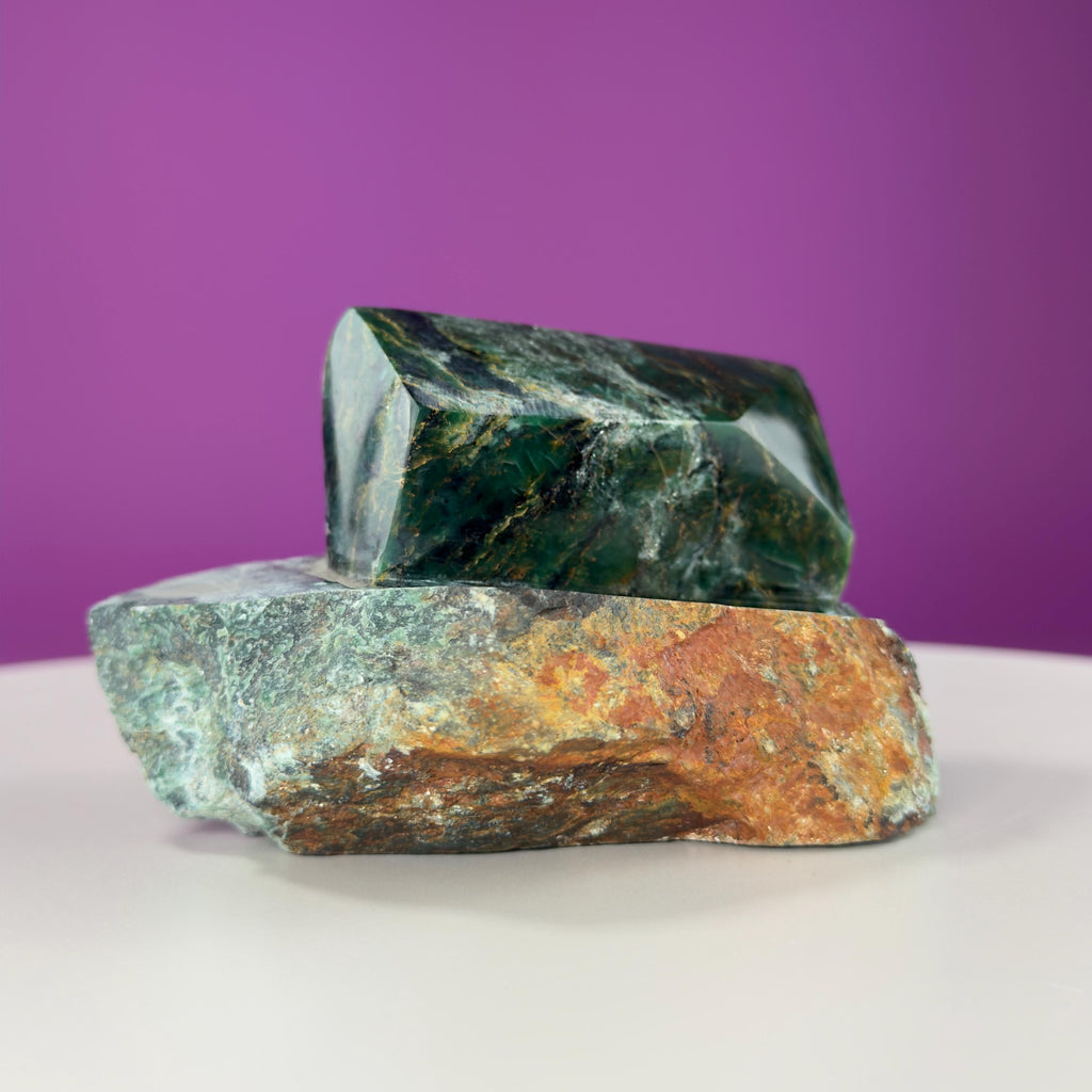 Nephrite Jade Beryl Specimen (Brazil)
