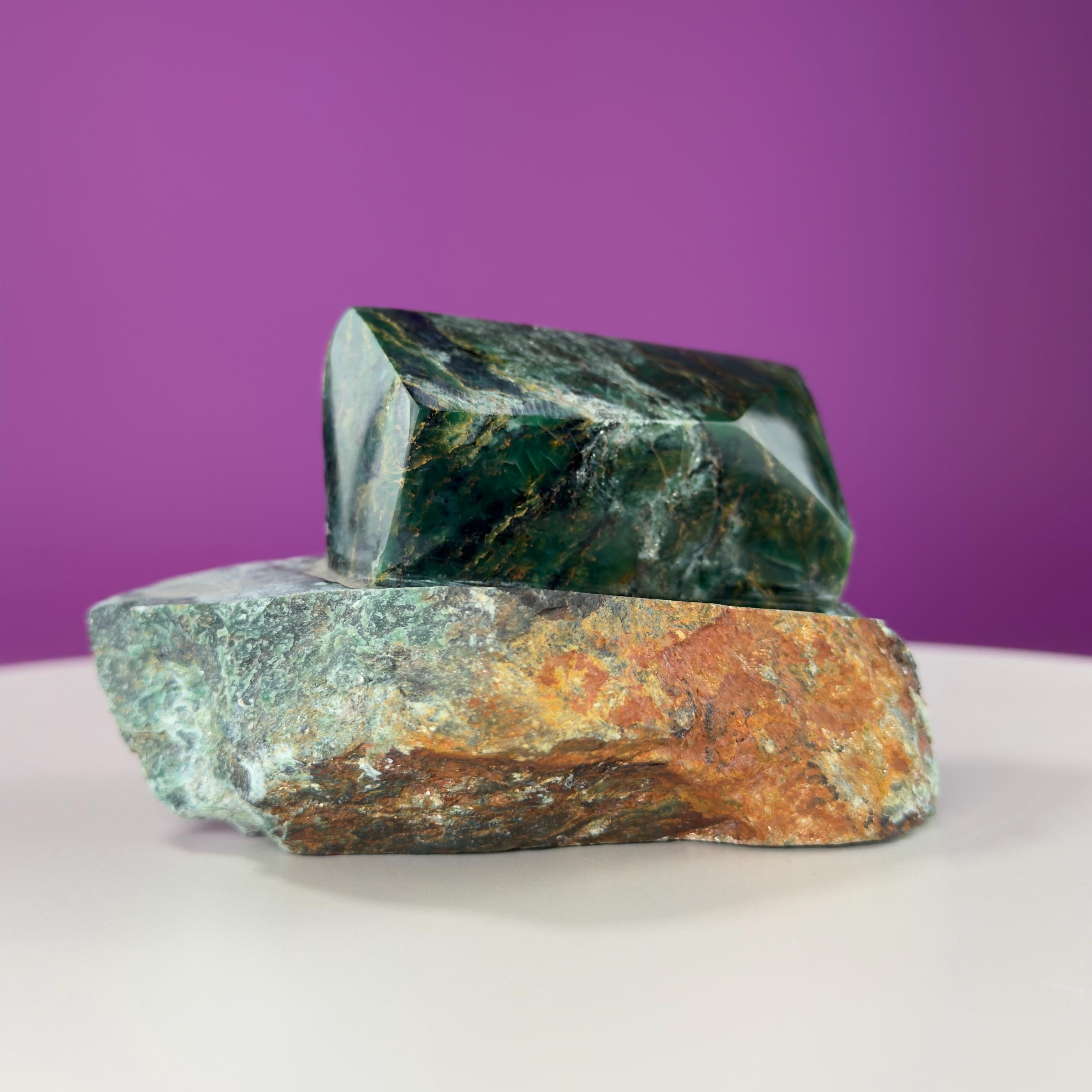 Nephrite Jade Beryl Specimen (Brazil)