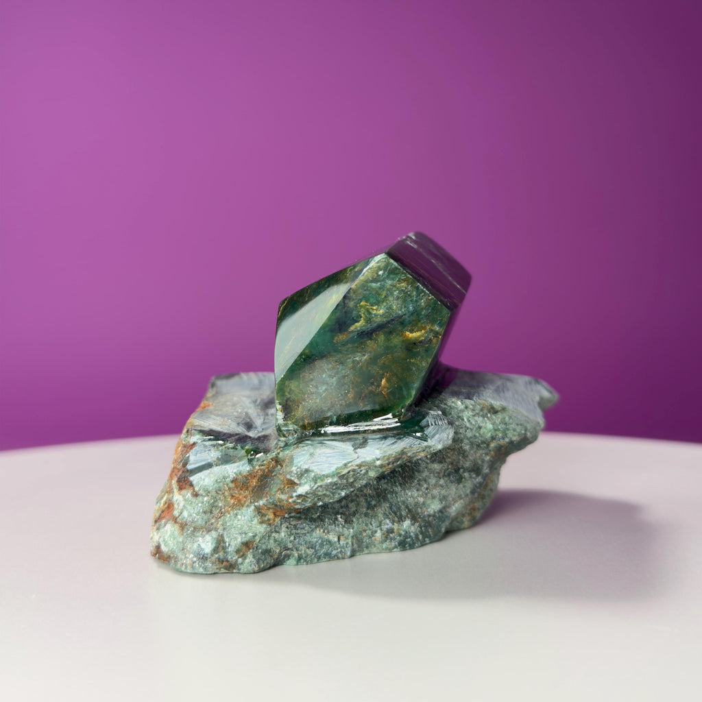 Nephrite Jade Beryl Specimen (Brazil)