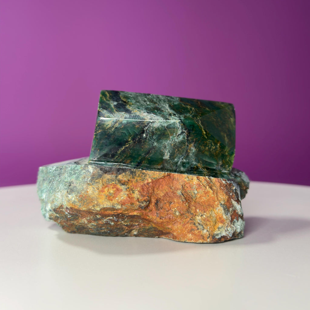 Nephrite Jade Beryl Specimen (Brazil)