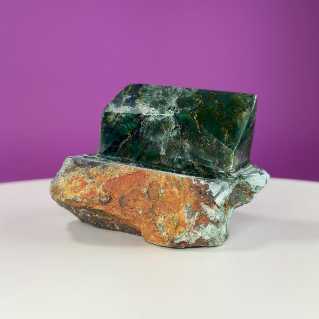 Nephrite Jade Beryl Specimen (Brazil)