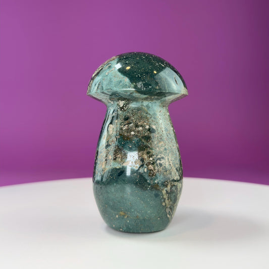 Jasper Mushroom Carving