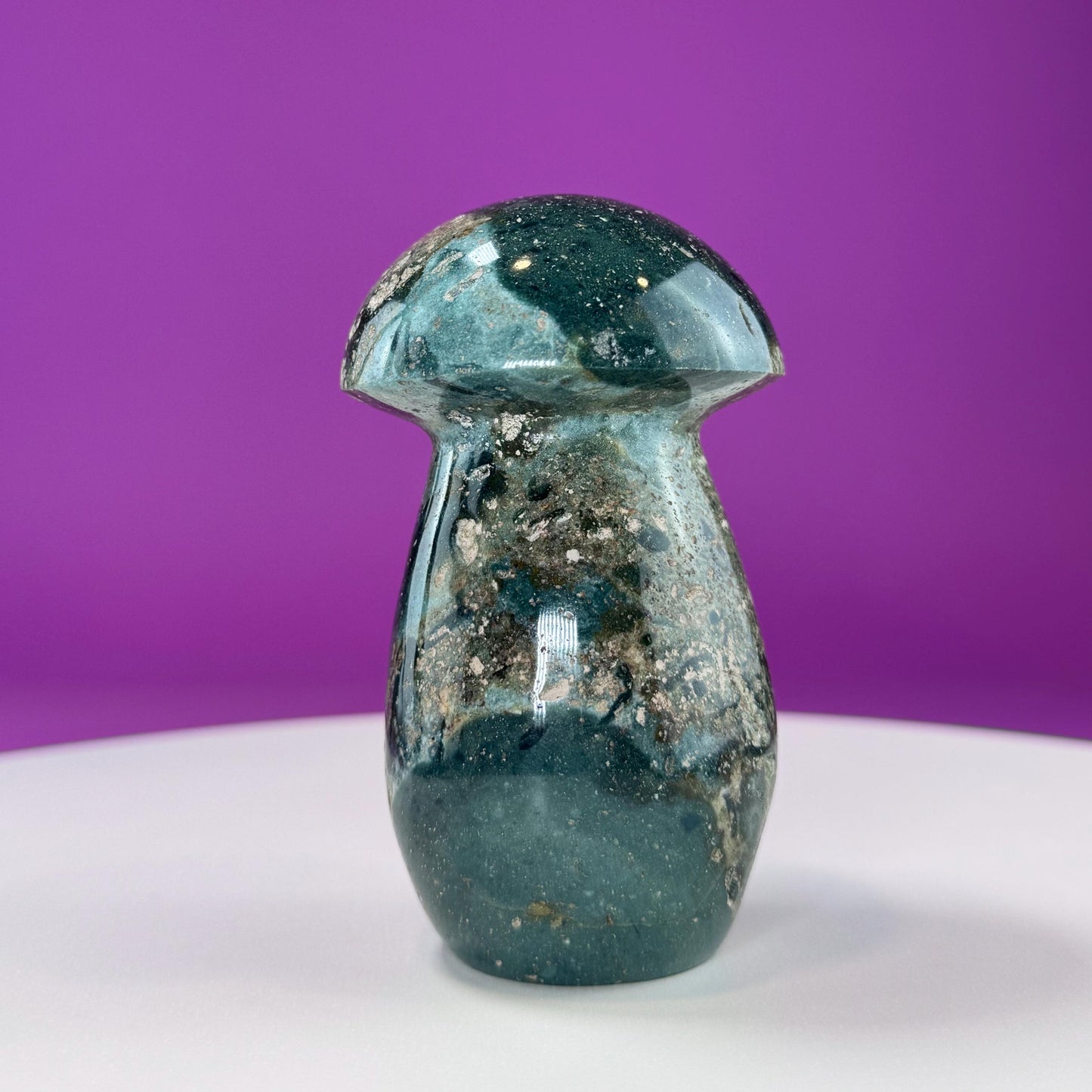 Jasper Mushroom Carving