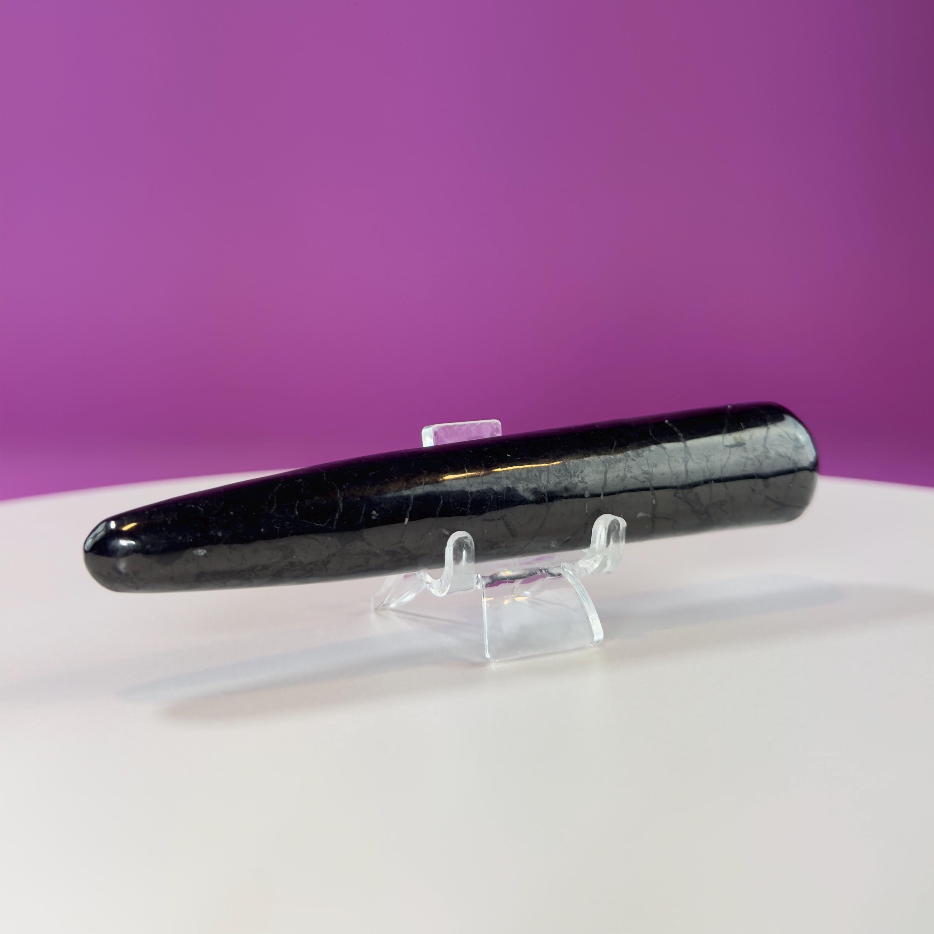 Shungite Wand Carving