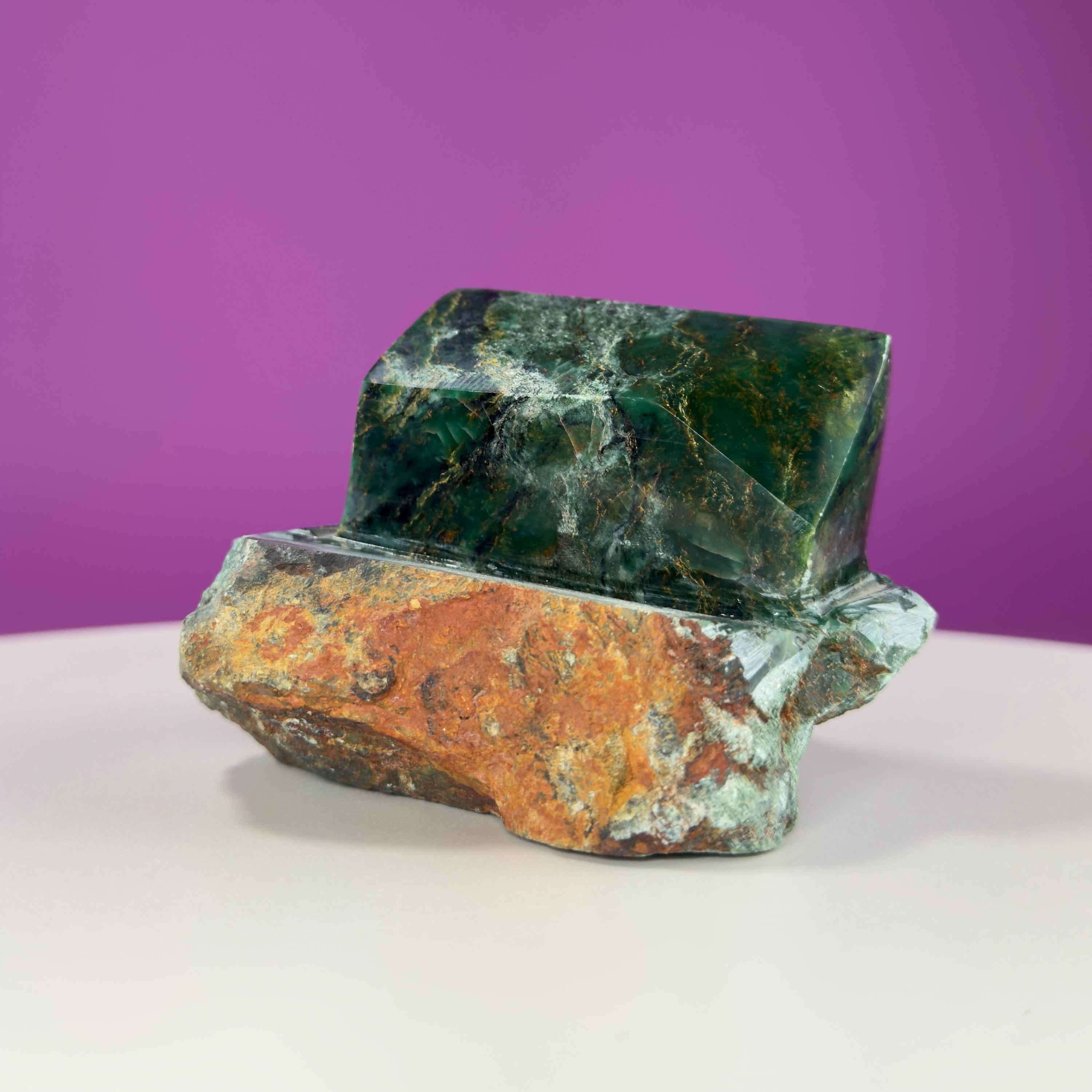 Nephrite Jade Beryl Specimen (Brazil)