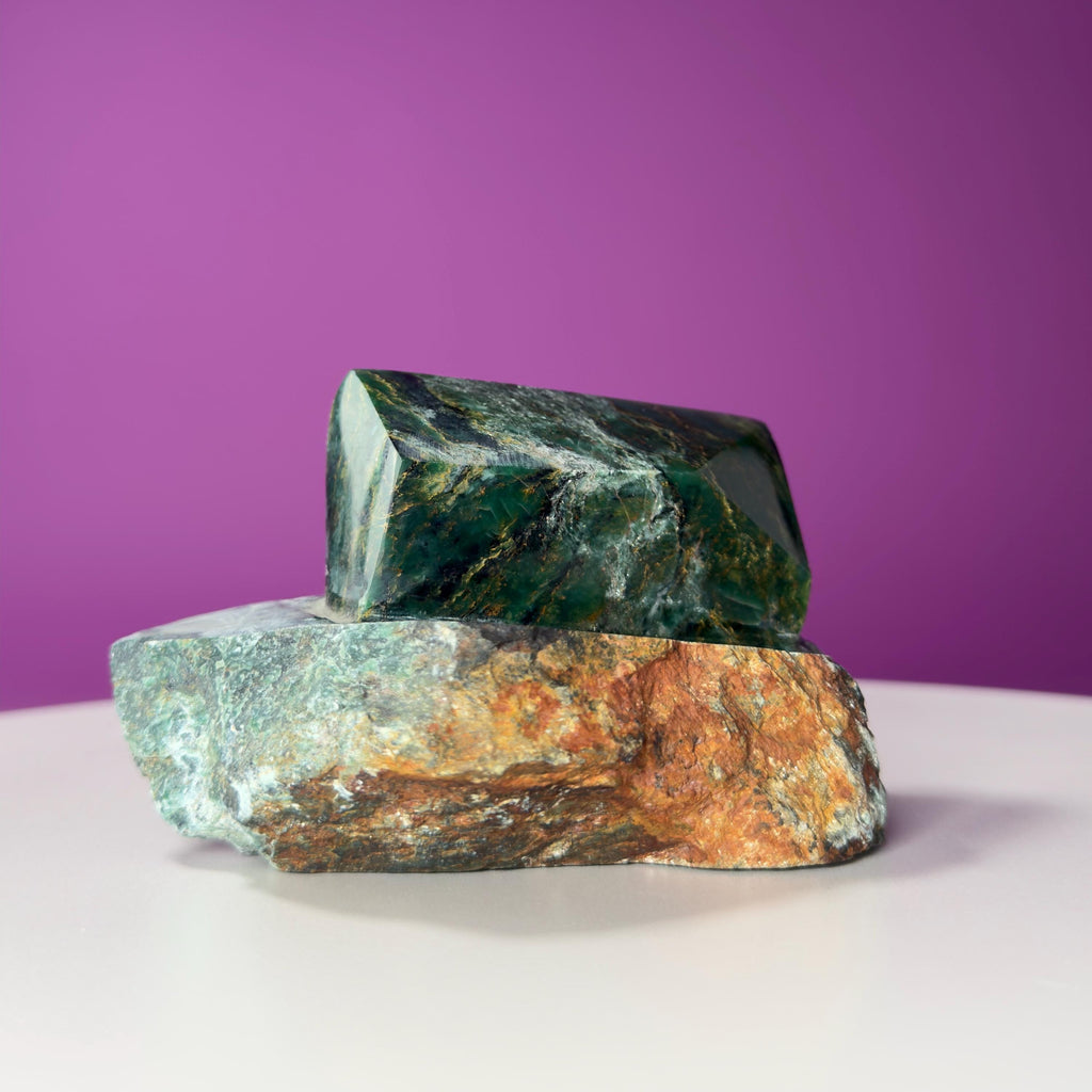 Nephrite Jade Beryl Specimen (Brazil)