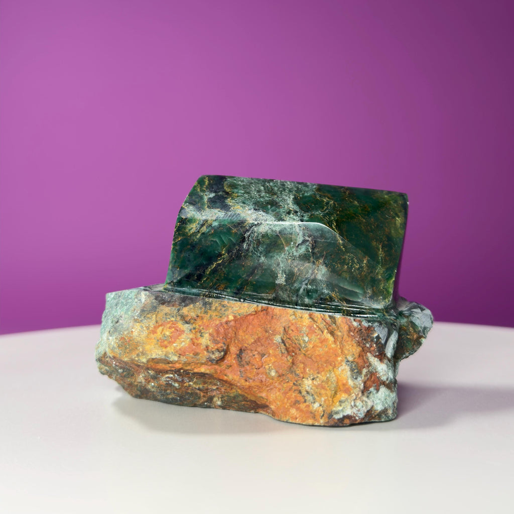 Nephrite Jade Beryl Specimen (Brazil)