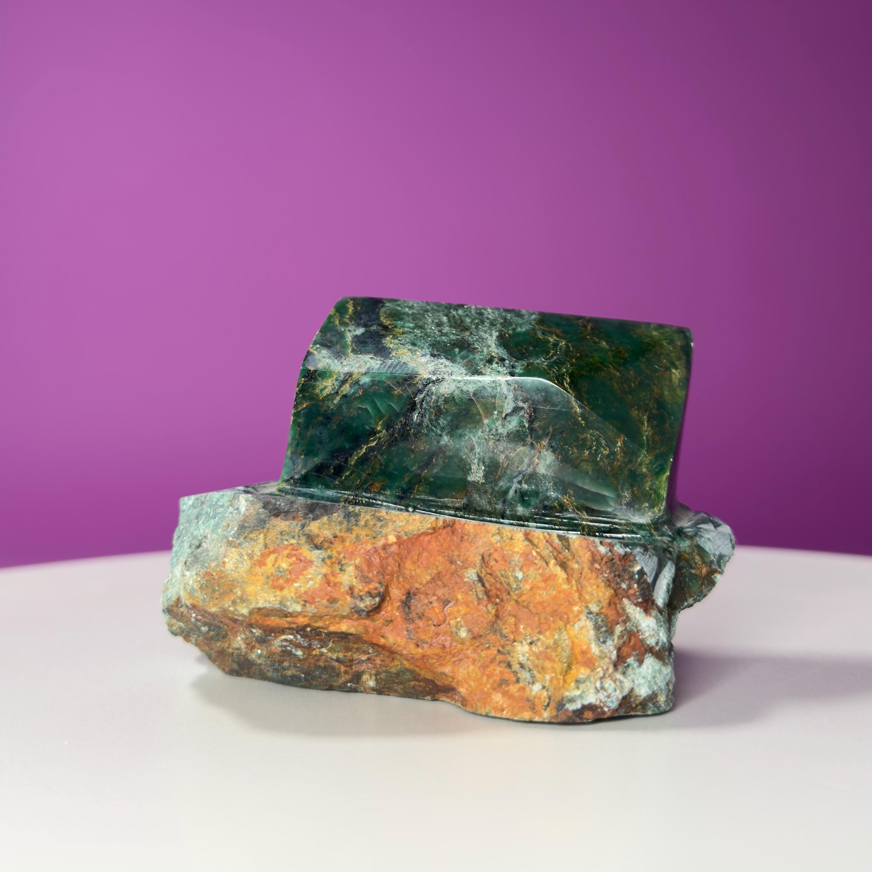 Nephrite Jade Beryl Specimen (Brazil)