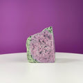 Ruby Zoisite Semi-Polished Specimen, UV Reactive, 14.40 ounces