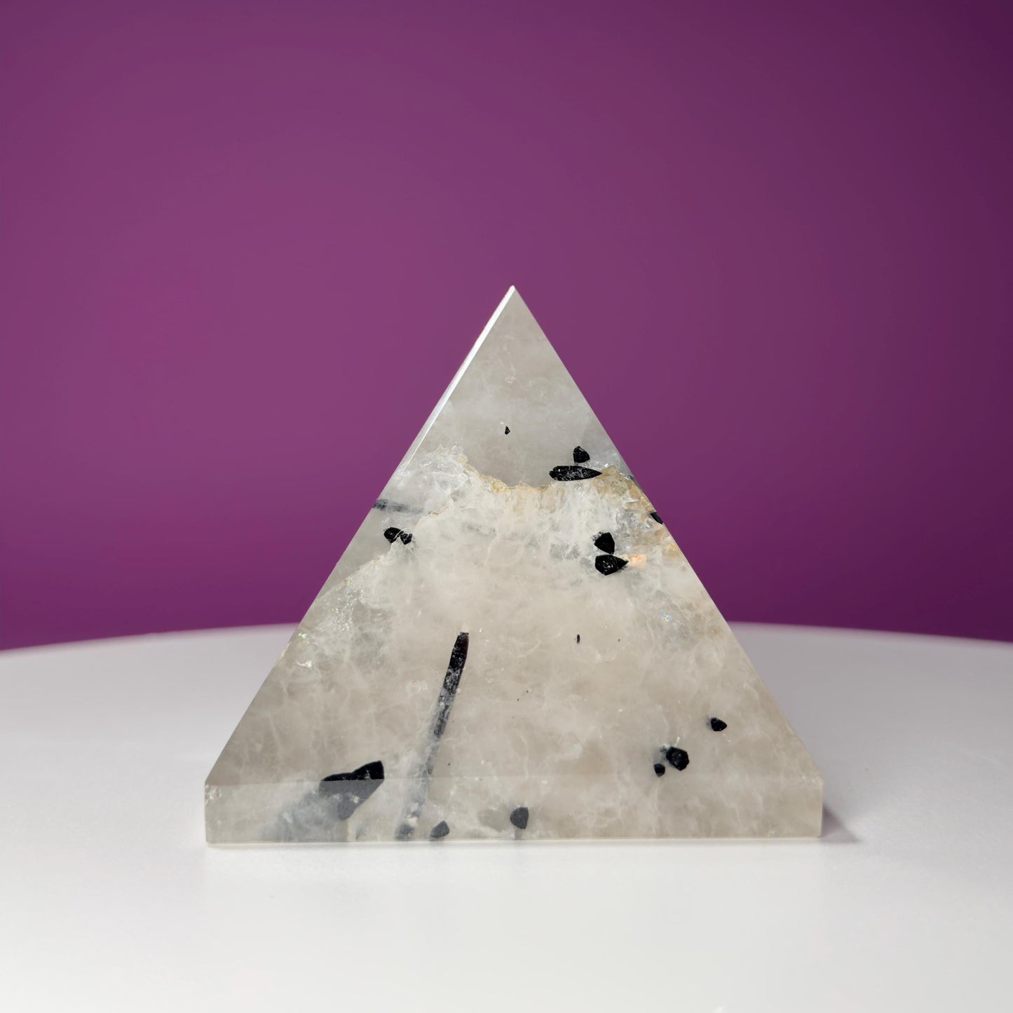 Tourmaline Quartz Pyramid