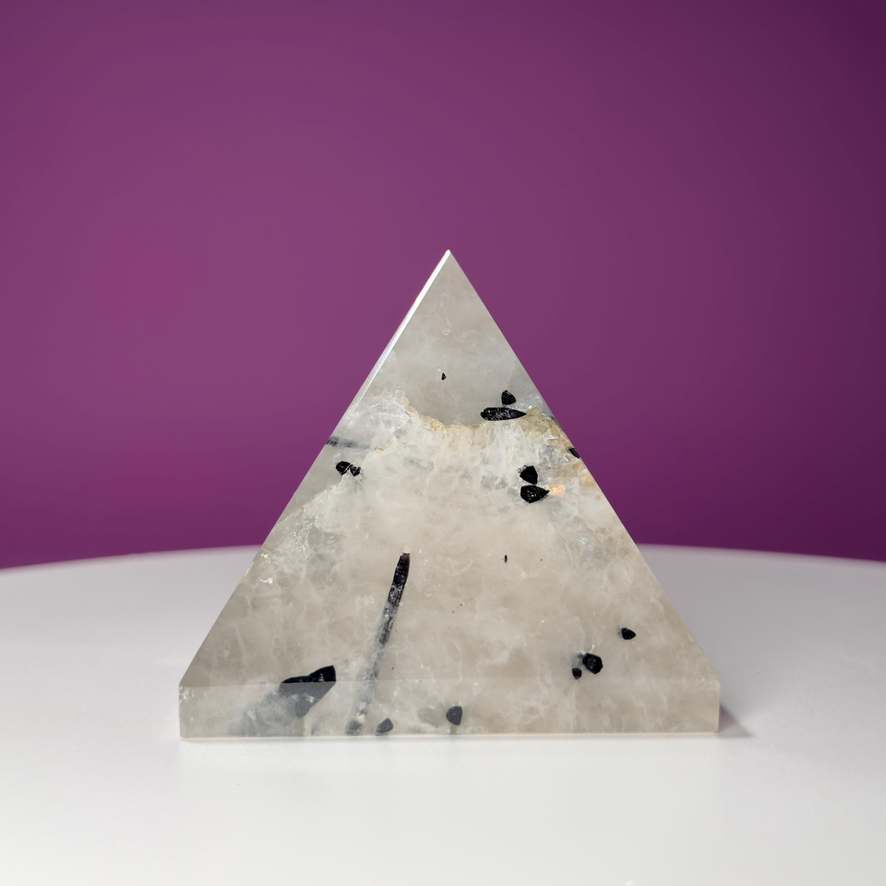 Tourmaline Quartz Pyramid