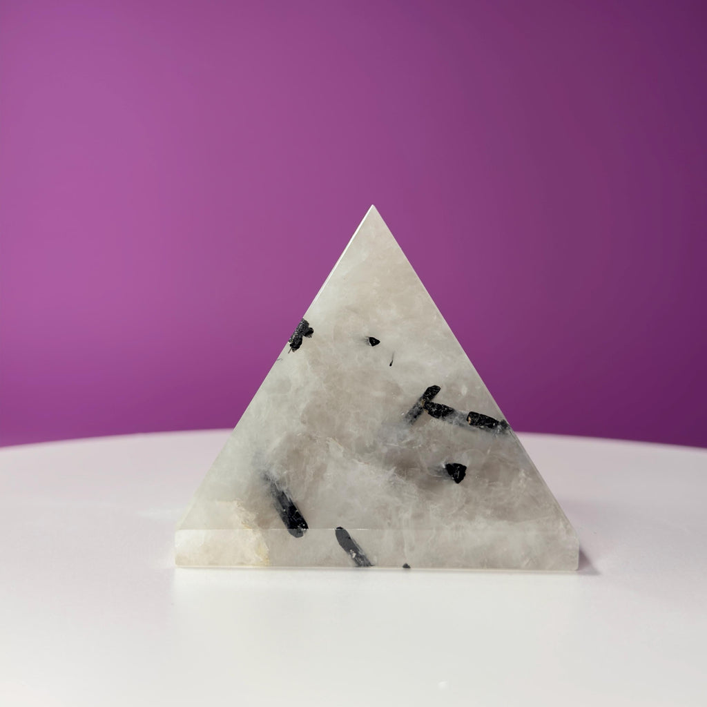Tourmaline Quartz Pyramid