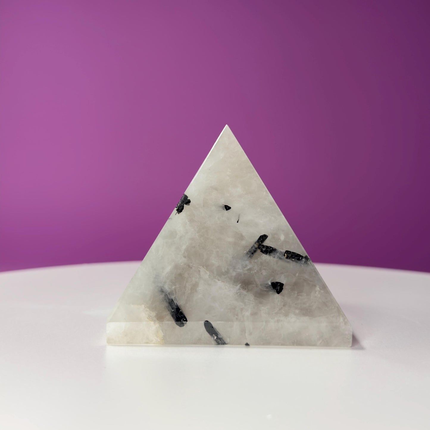 Tourmaline Quartz Pyramid
