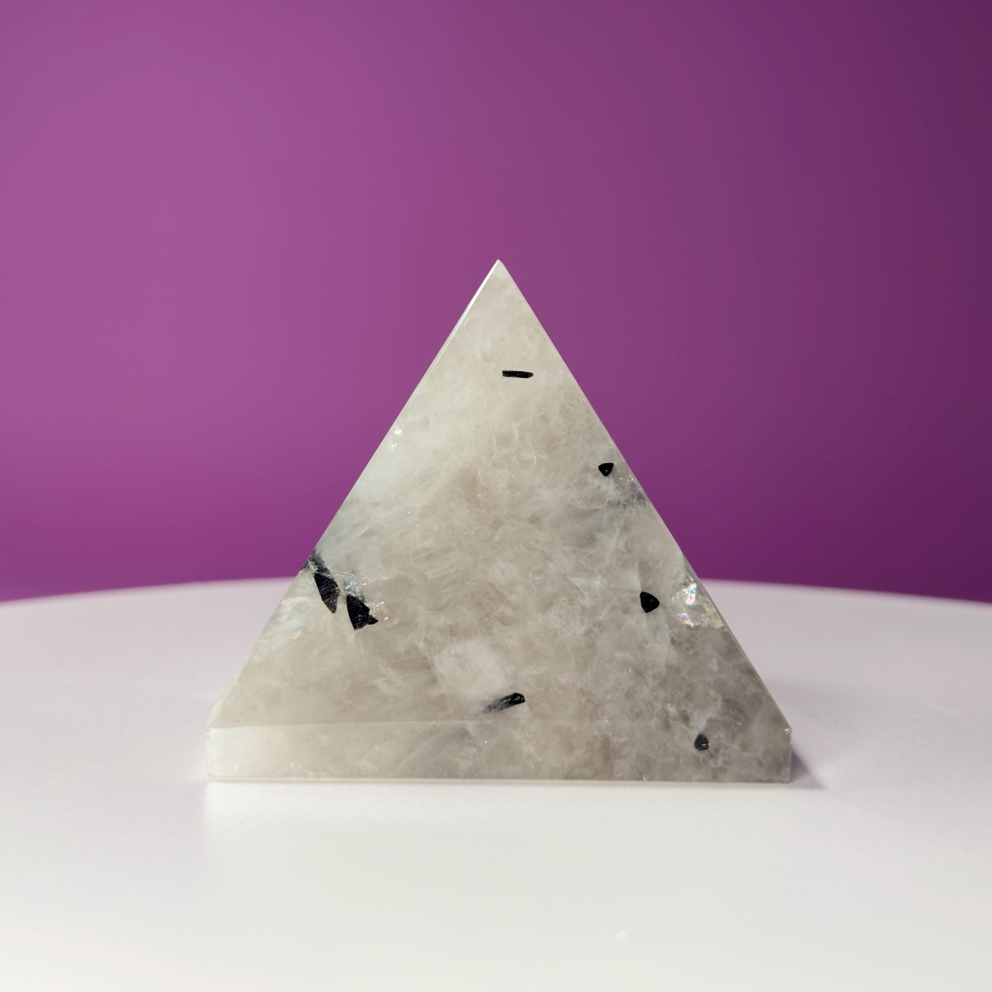 Tourmaline Quartz Pyramid