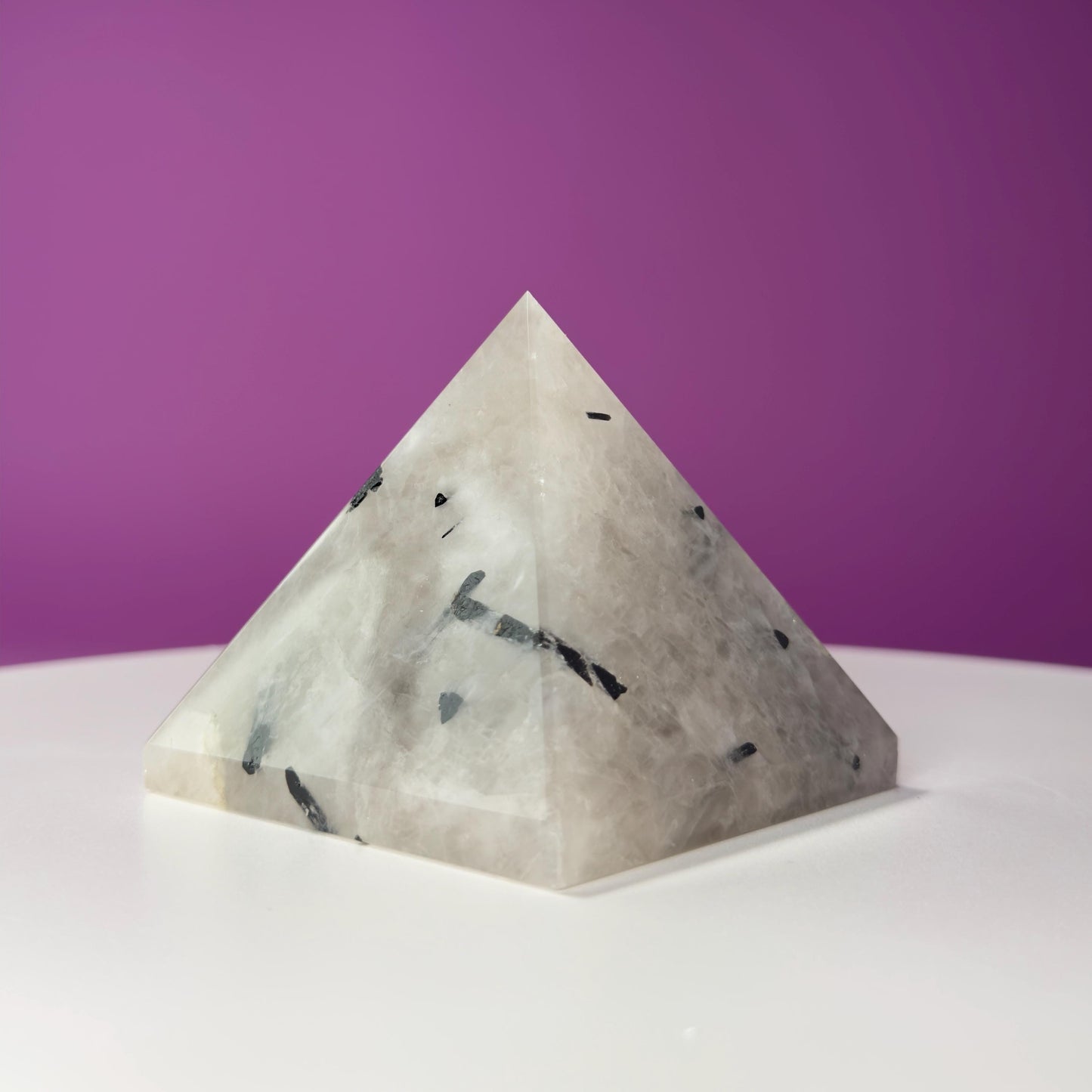 Tourmaline Quartz Pyramid