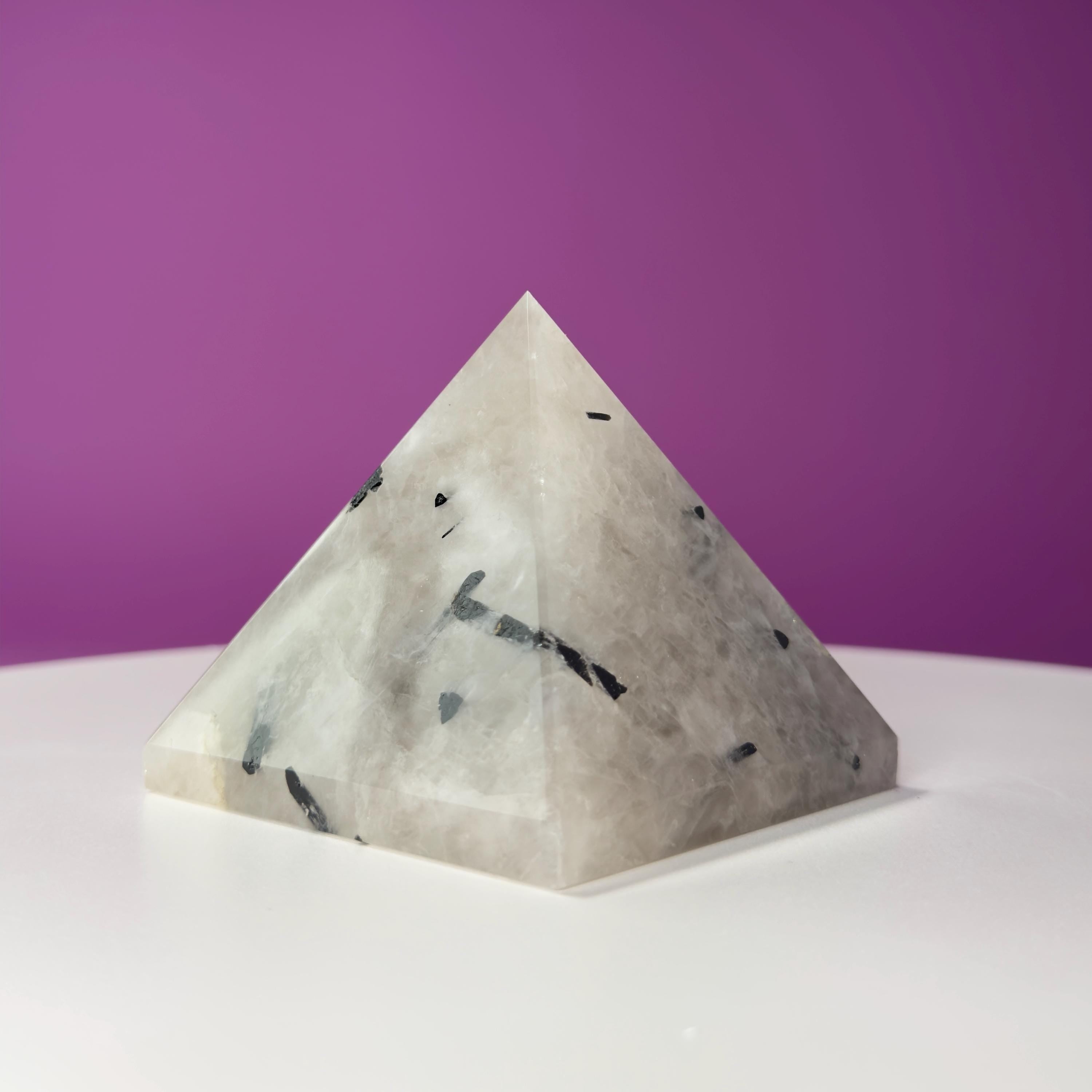 Tourmaline Quartz Pyramid