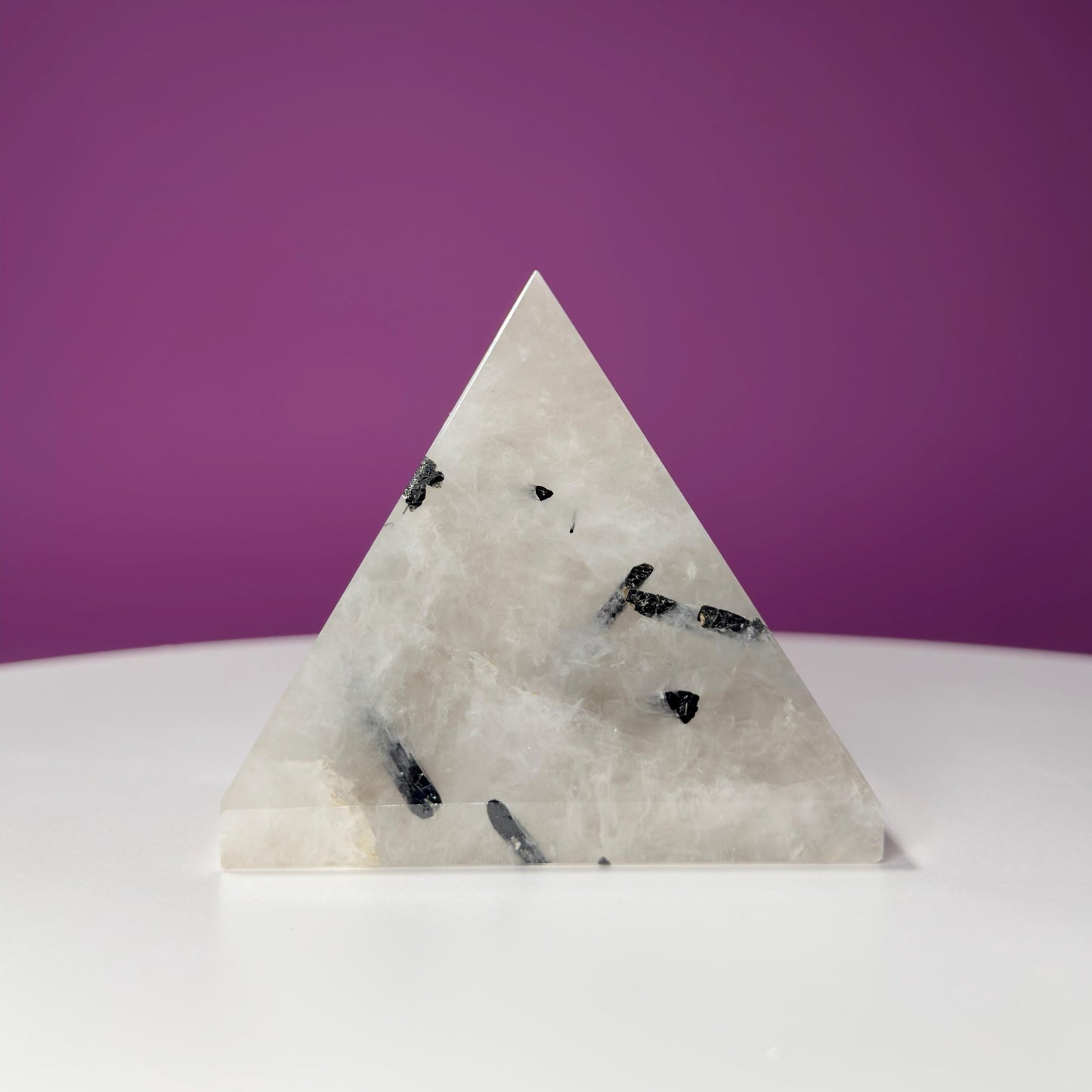 Tourmaline Quartz Pyramid