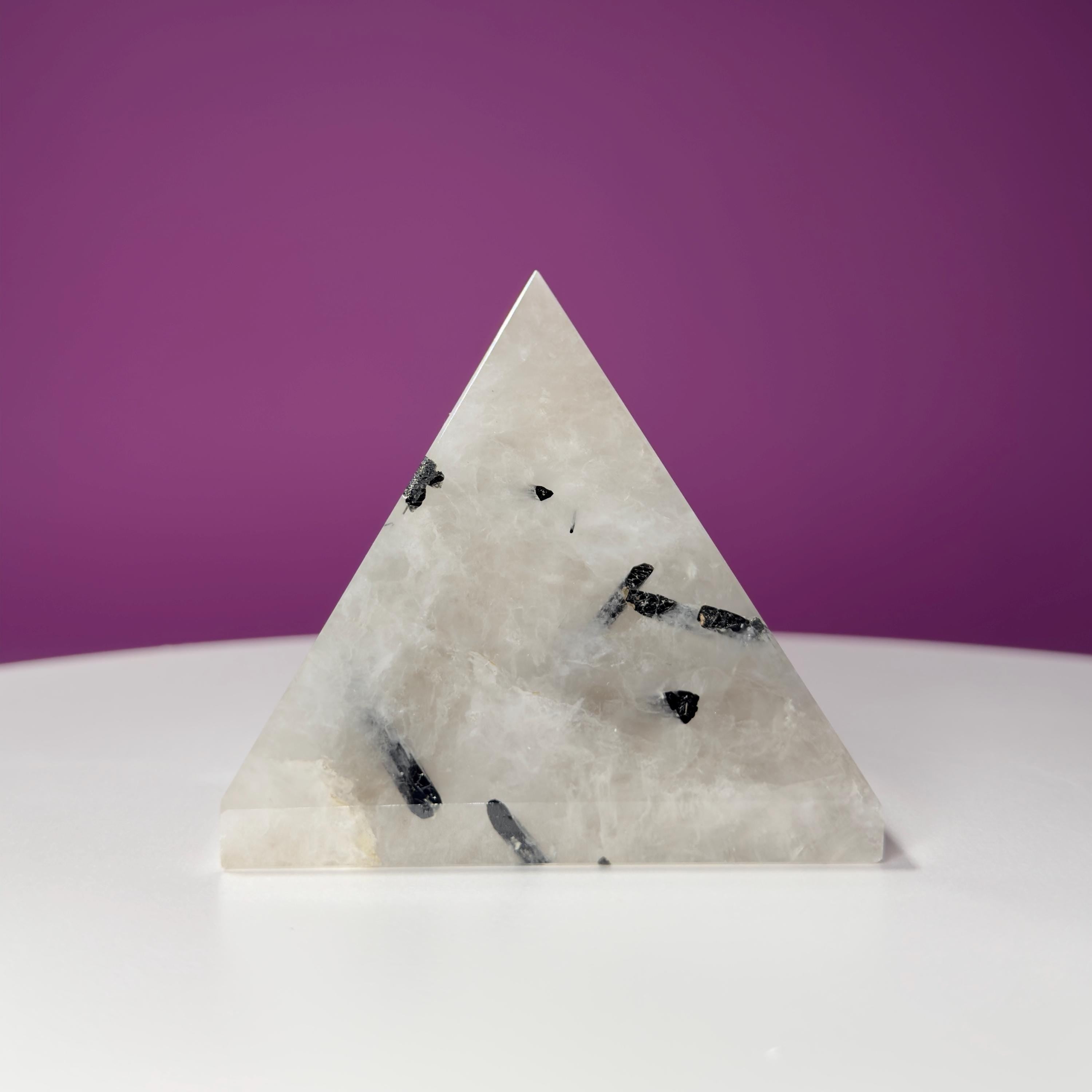 Tourmaline Quartz Pyramid