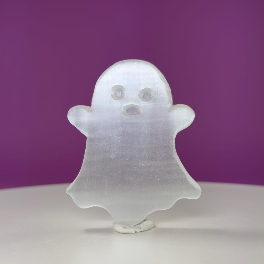 Selenite Ghost Carving