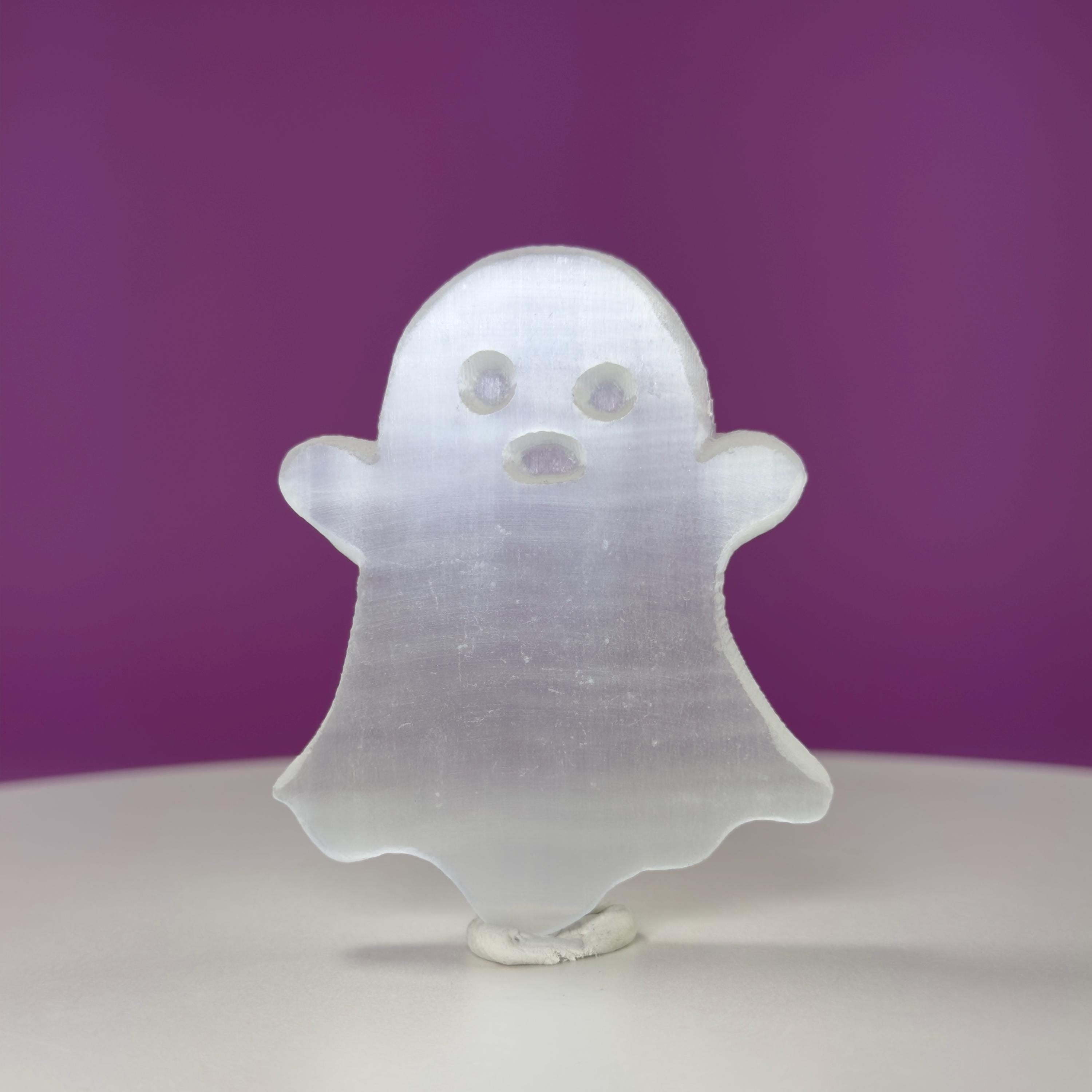 Selenite Ghost Carving