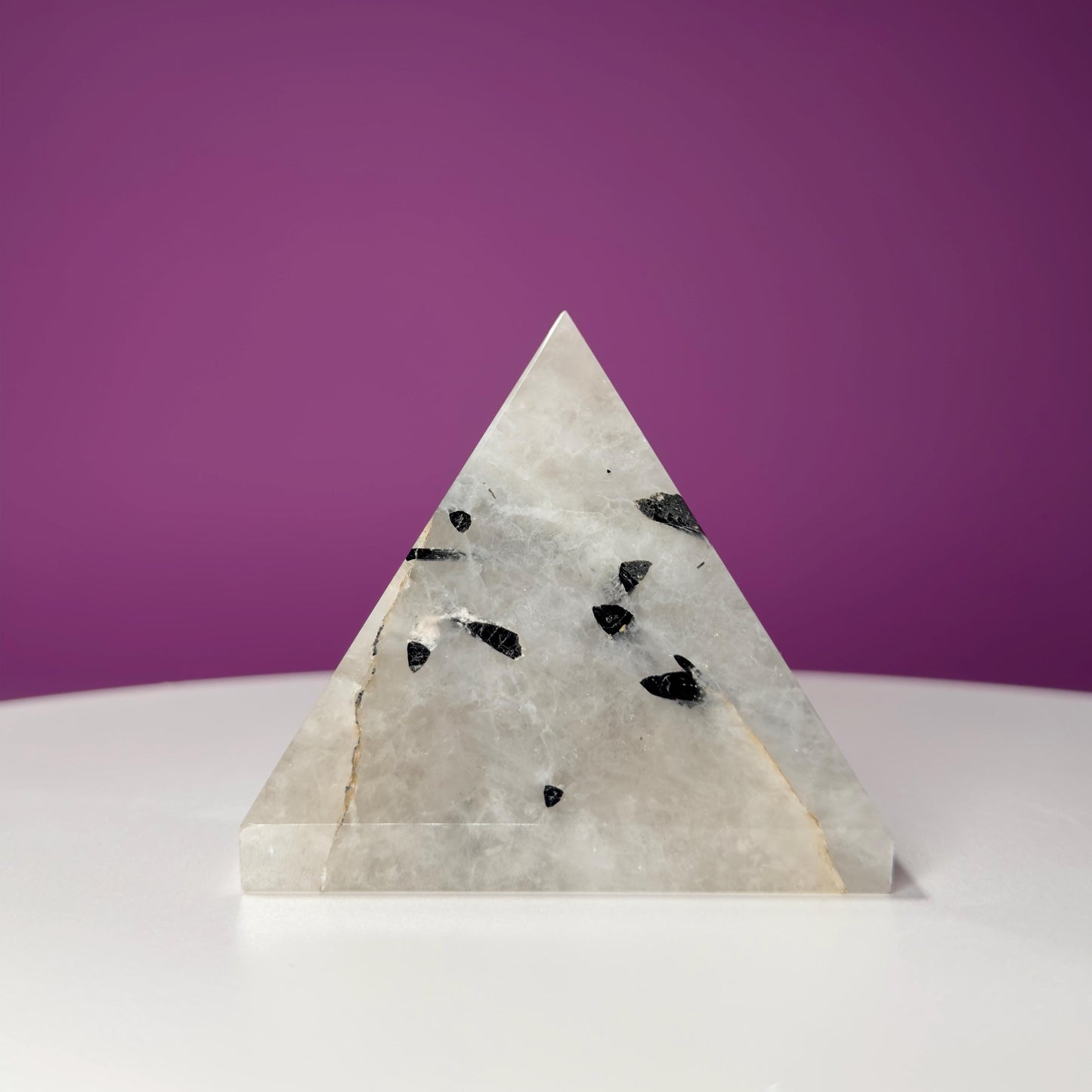 Tourmaline Quartz Pyramid