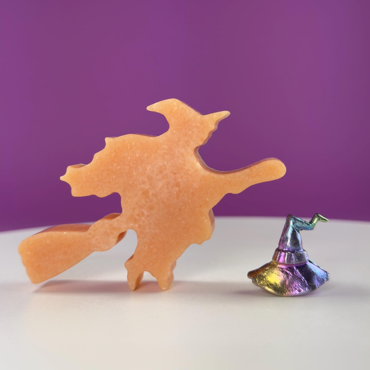 Orange Jade Witch and Aura Bismuth Witch Hat Bundle