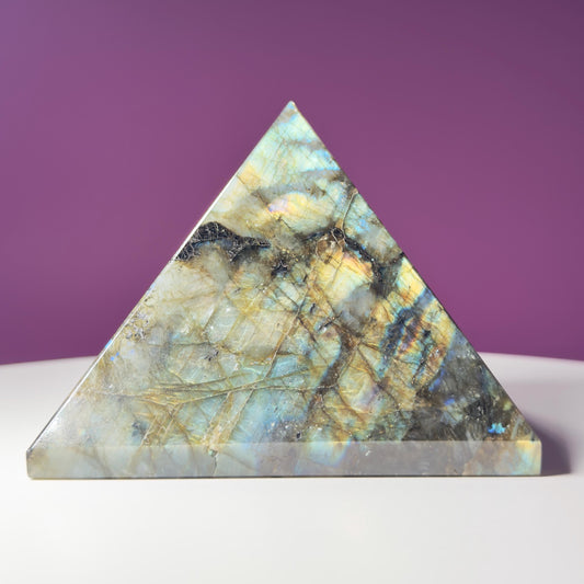 Labradorite Pyramid, Large Pyramid +2.6 Pounds
