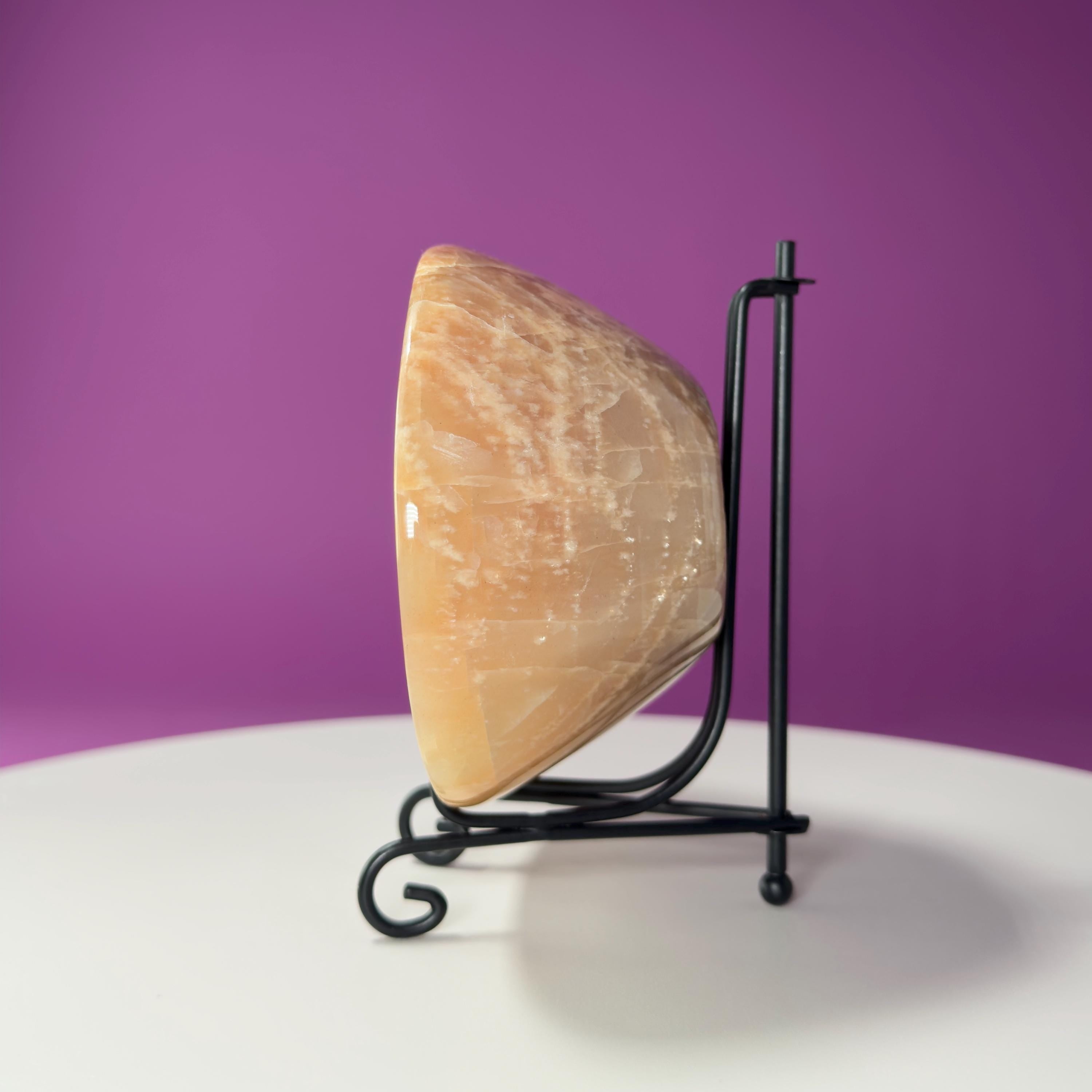 Moonstone Bowl | Crystal Charging & Ritual Offering Dish for Energy Work
