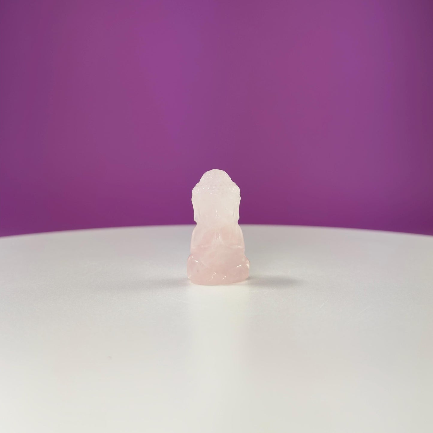 Crystal Baby Buddha Carving: Pocket-Sized Meditation Stone