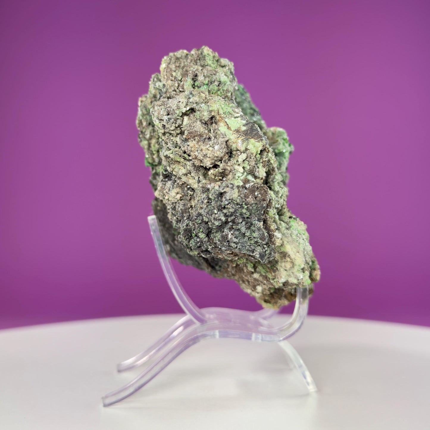 Conichalcite Specimen (Mexico) (Includes Stand)