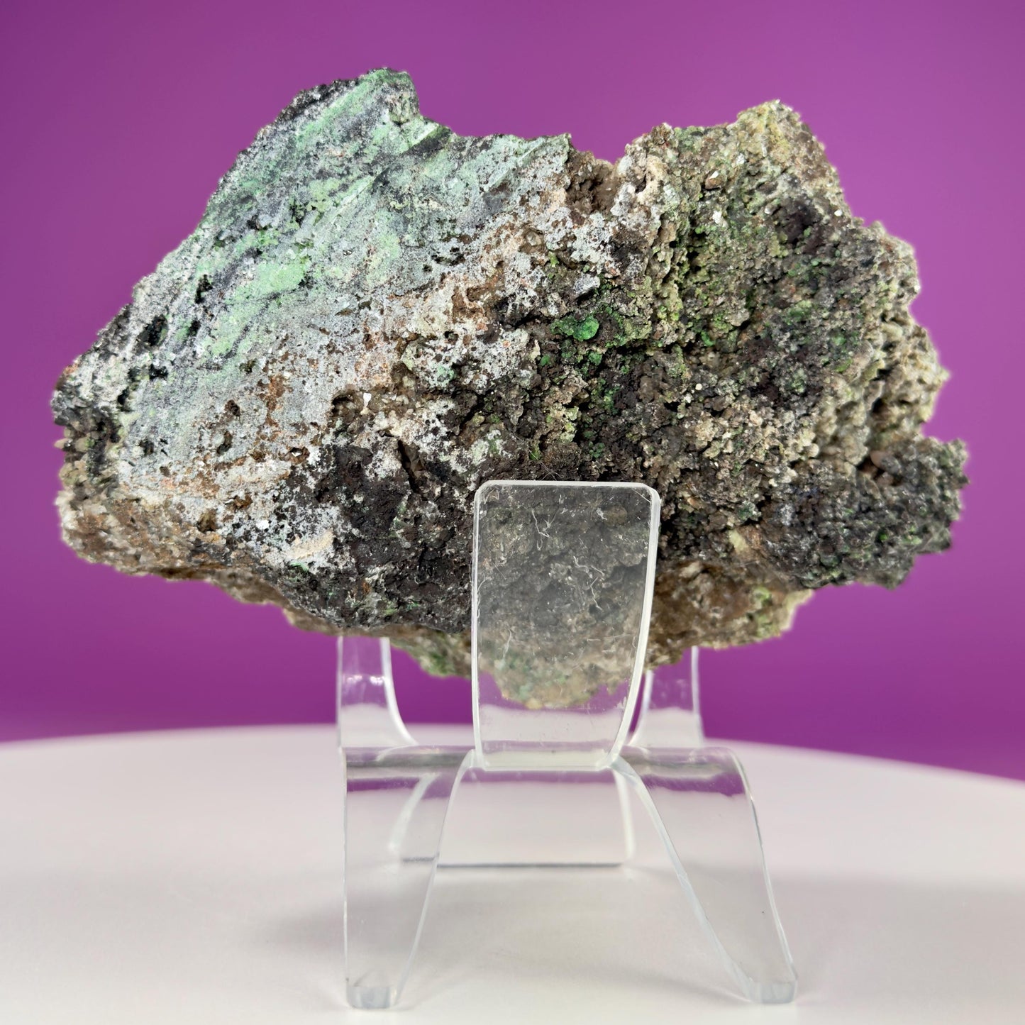 Conichalcite Specimen (Mexico) (Includes Stand)