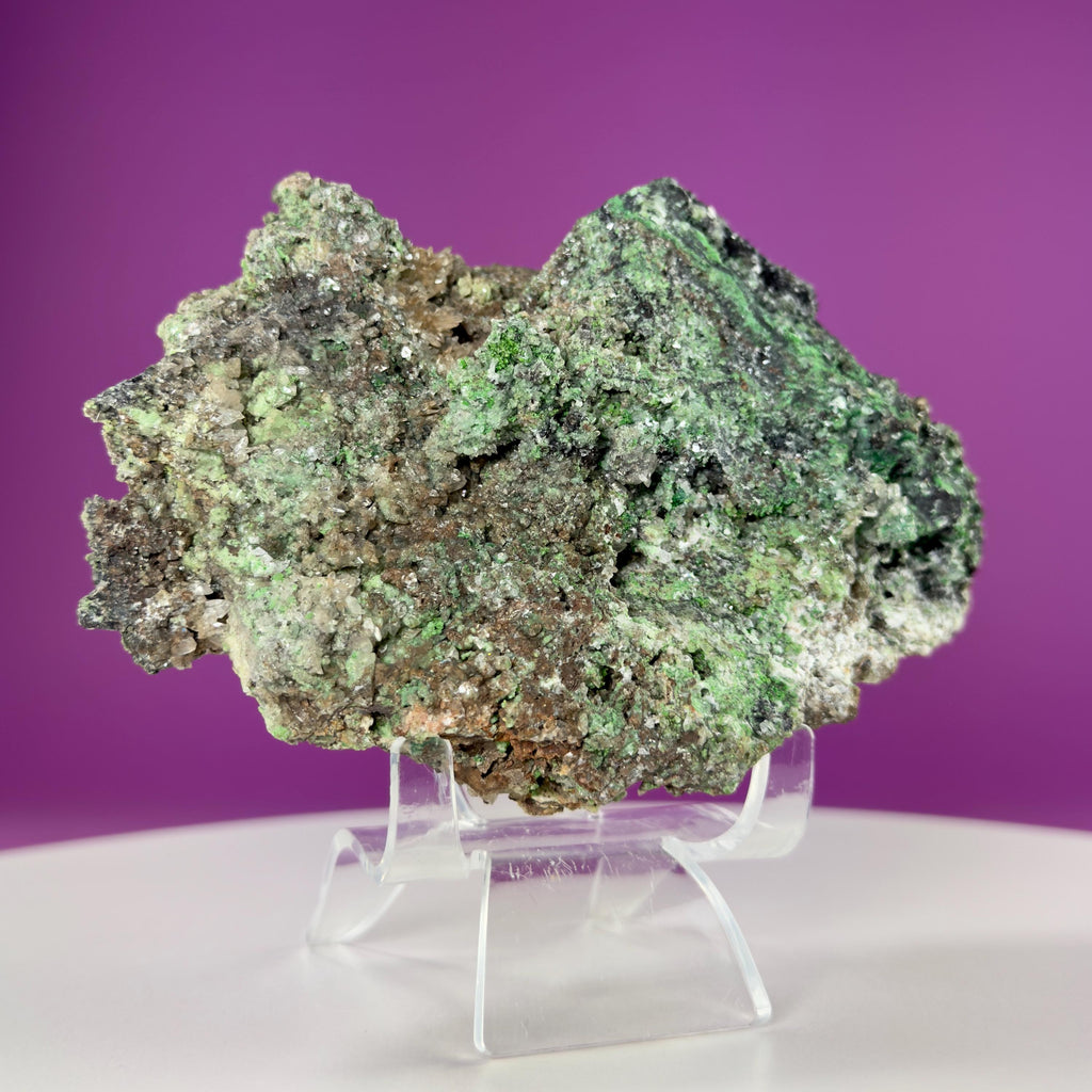 Conichalcite Specimen (Mexico) (Includes Stand)