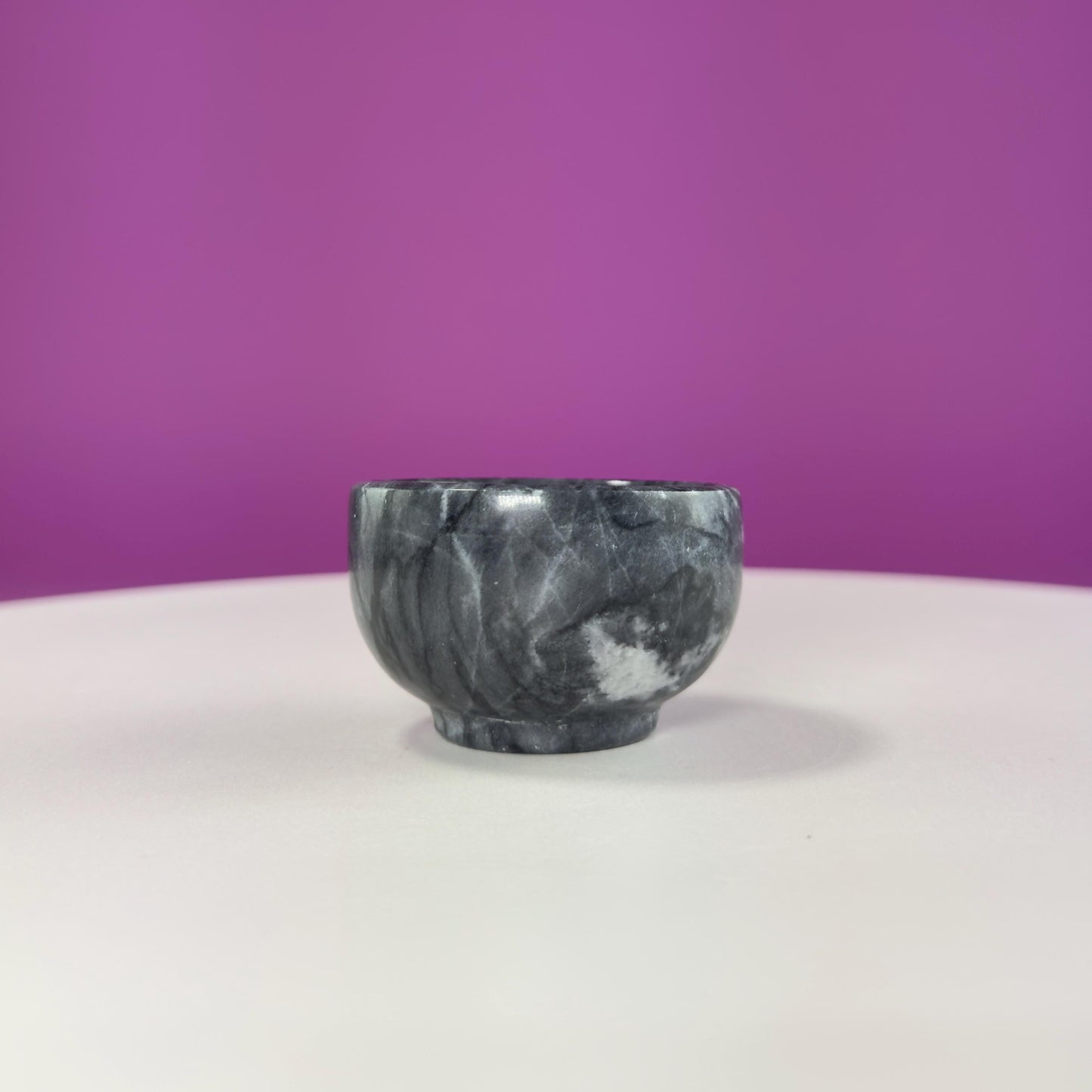 Black Zebra Offering Bowl, Small Bowl