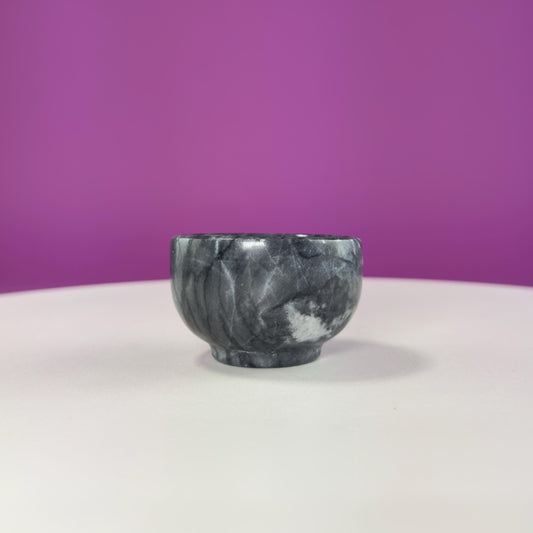 Black Zebra Offering Bowl, Small Bowl
