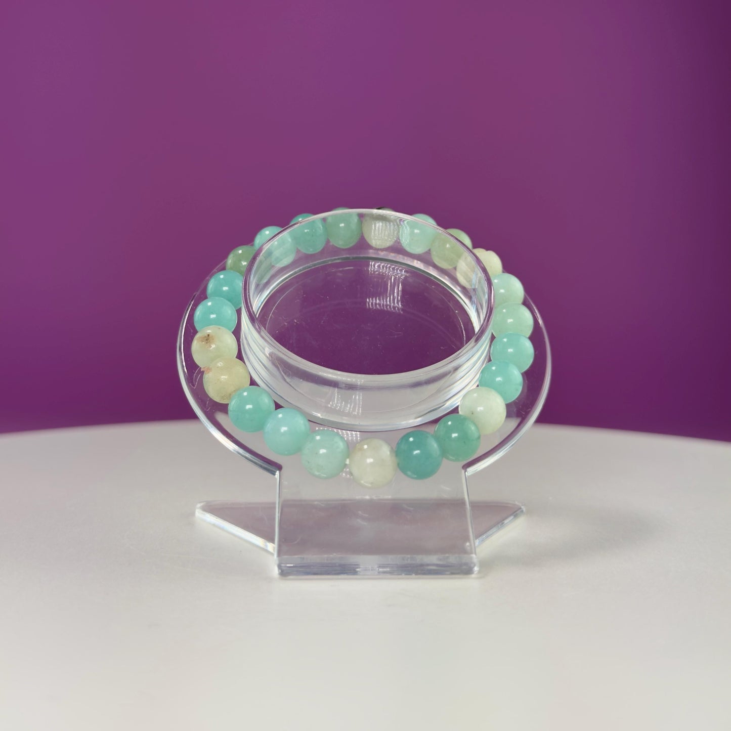 Caribbean Calcite Bracelet-8 Millimeter Beads