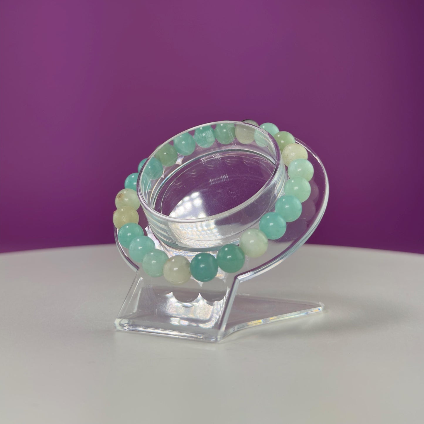 Caribbean Calcite Bracelet-8 Millimeter Beads