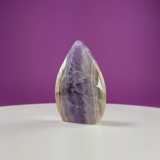 Amethyst/Agate Flame Carving