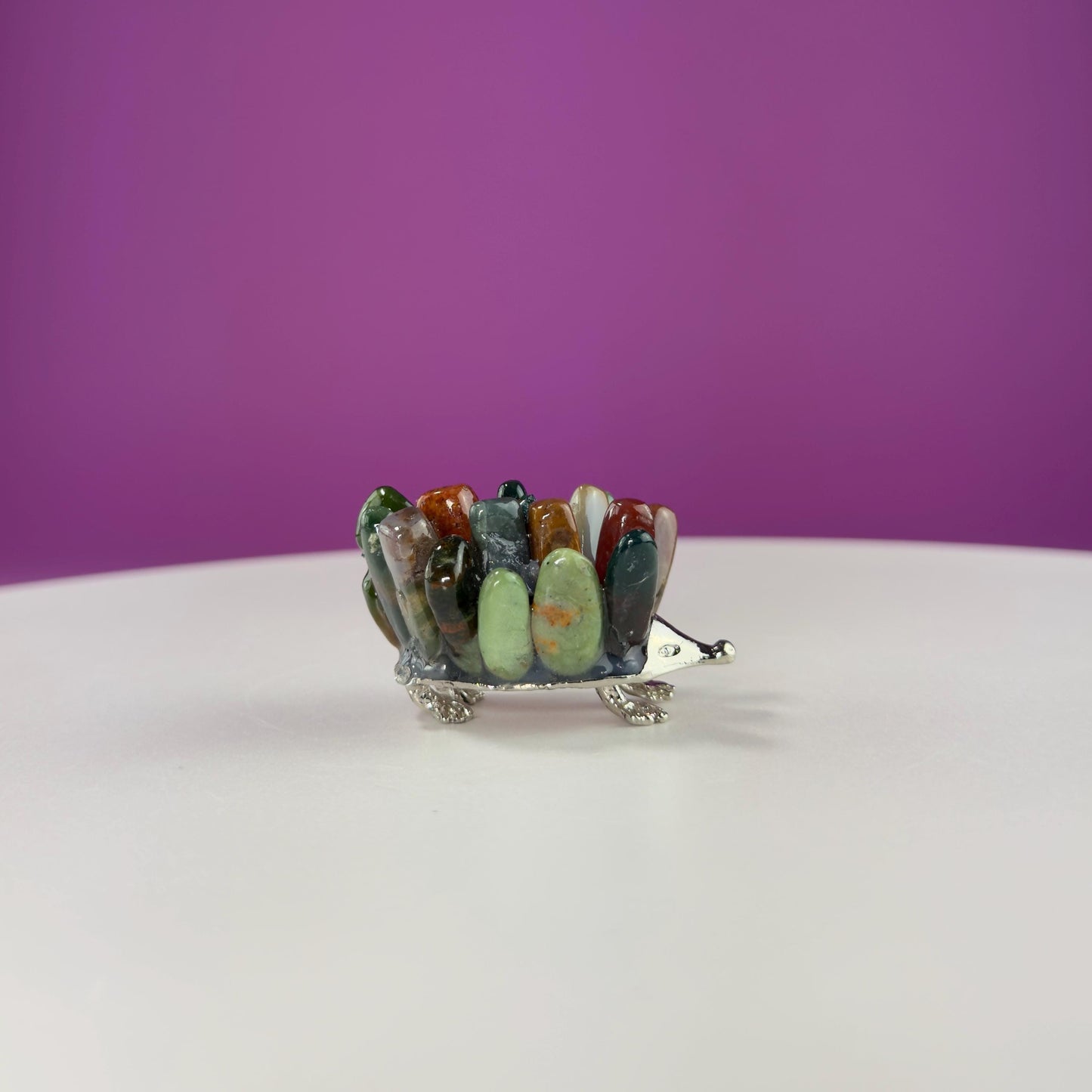 Hedgehog Carvings in Choice of Stone