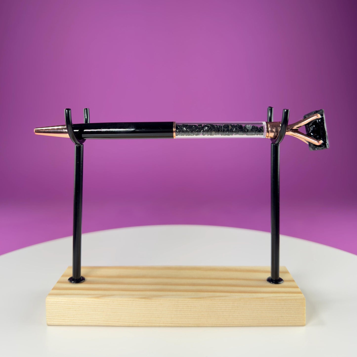 Crystal Gemstone Pen for Writing & Manifestation | Healing Crystal Pen Gift (Refill Included)