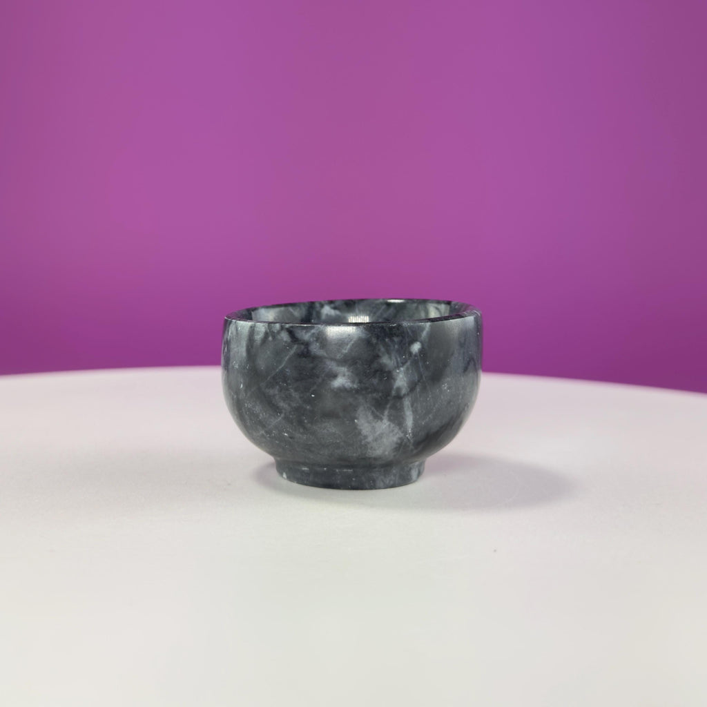Black Zebra Offering Bowl, Small Bowl