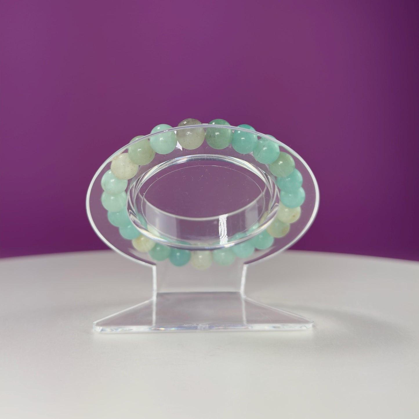 Caribbean Calcite Bracelet-8 Millimeter Beads