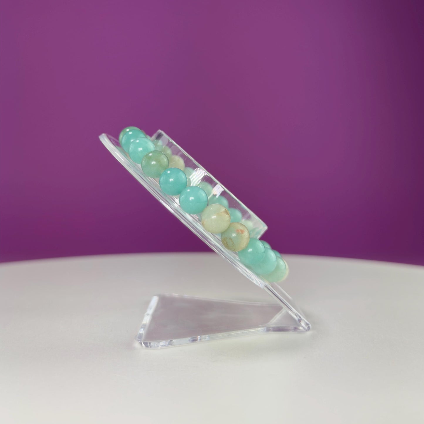 Caribbean Calcite Bracelet-8 Millimeter Beads